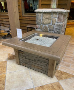 Sierra Square Gas Firepit