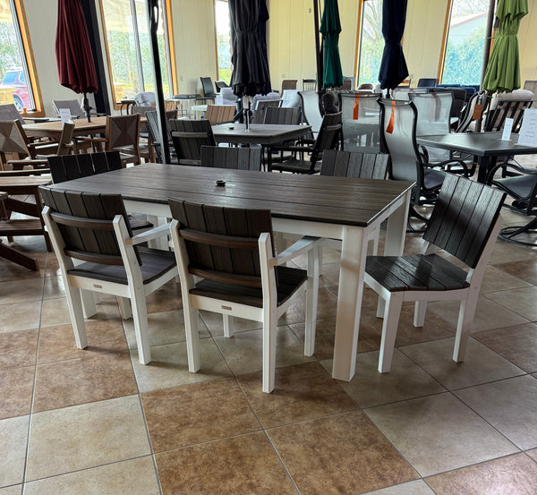 7 Piece Adirondack Dining Set